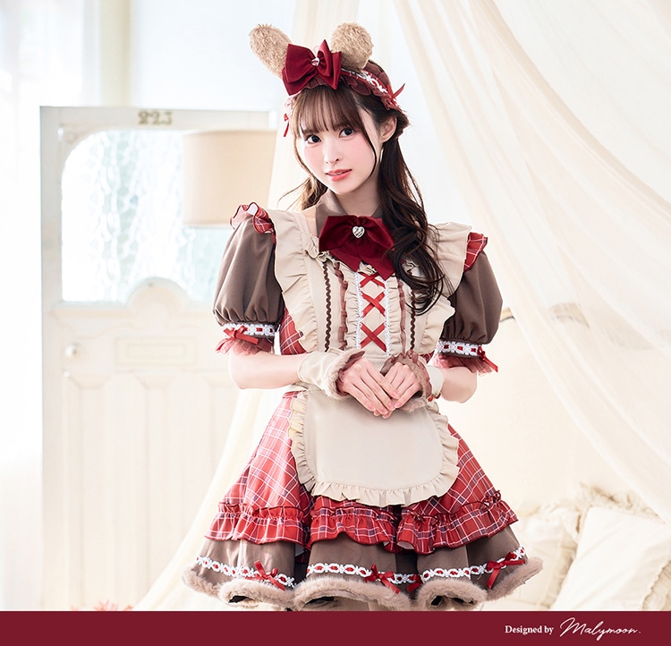 予約-4月中旬頃より順次発送予定】【藤咲凪着用】ロココチェック