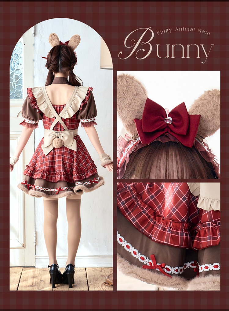 予約-4月中旬頃より順次発送予定】【藤咲凪着用】ロココチェック