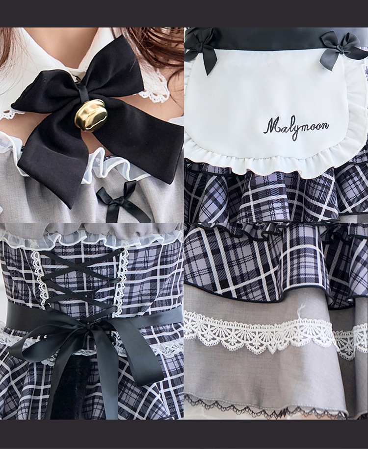 即日発送】【藤咲凪着用】ロイヤルチェックキティメイド《オリジナル