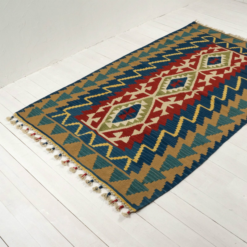 トルコ カイセリキリム 100cm×175cm ラグ・マット｜マライカ公式通販