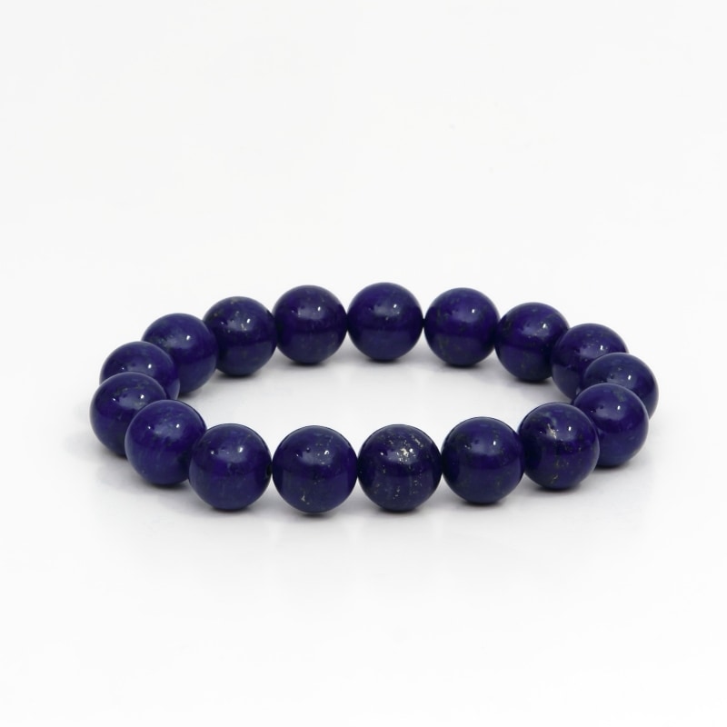 ラピスラズリ丸玉ブレスレット 16mm｜マライカ公式通販