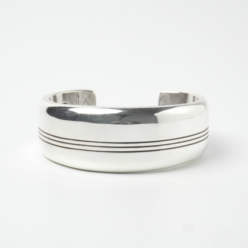 142mm ダンジャクソン ライン×インナーラグ バングル｜マライカ公式通販