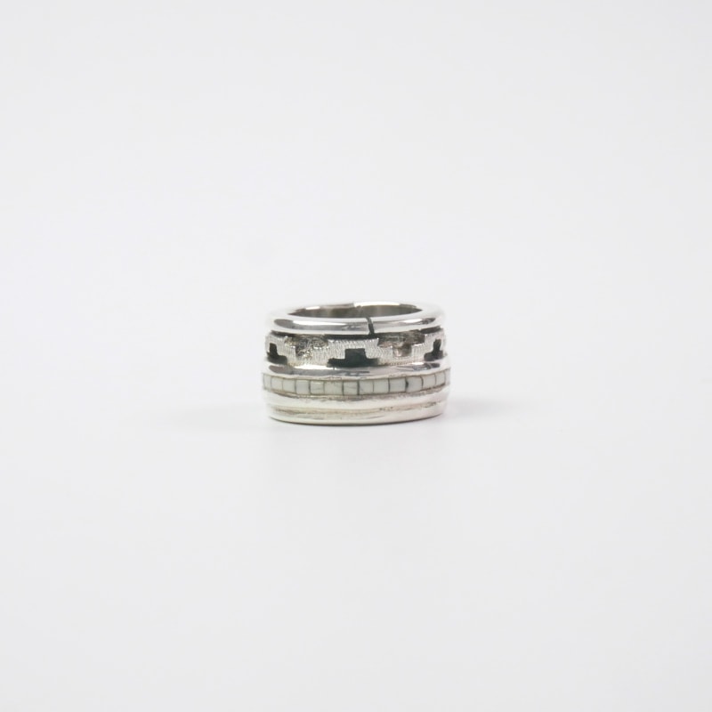 7号 ダンジャクソン ヒシ×ダブルラグ リング｜マライカ公式通販