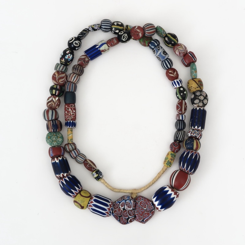 ヴェネチア トレードビーズ ミックス一連 【Antique Venetian Trade