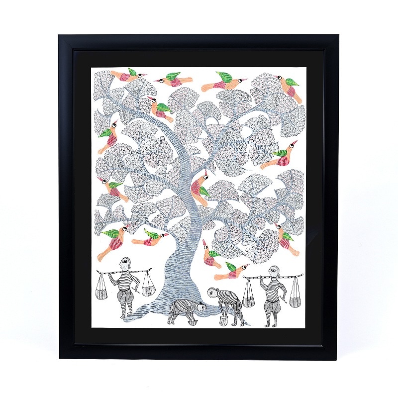 カナヘイ かなへい 額装 額縁 サイン入り Cacaoな休日 絵 カナヘイ