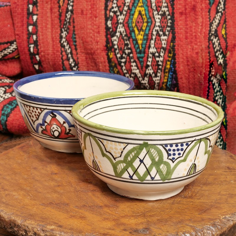 モロッコサフィセラミックボウル L｜マライカ公式通販