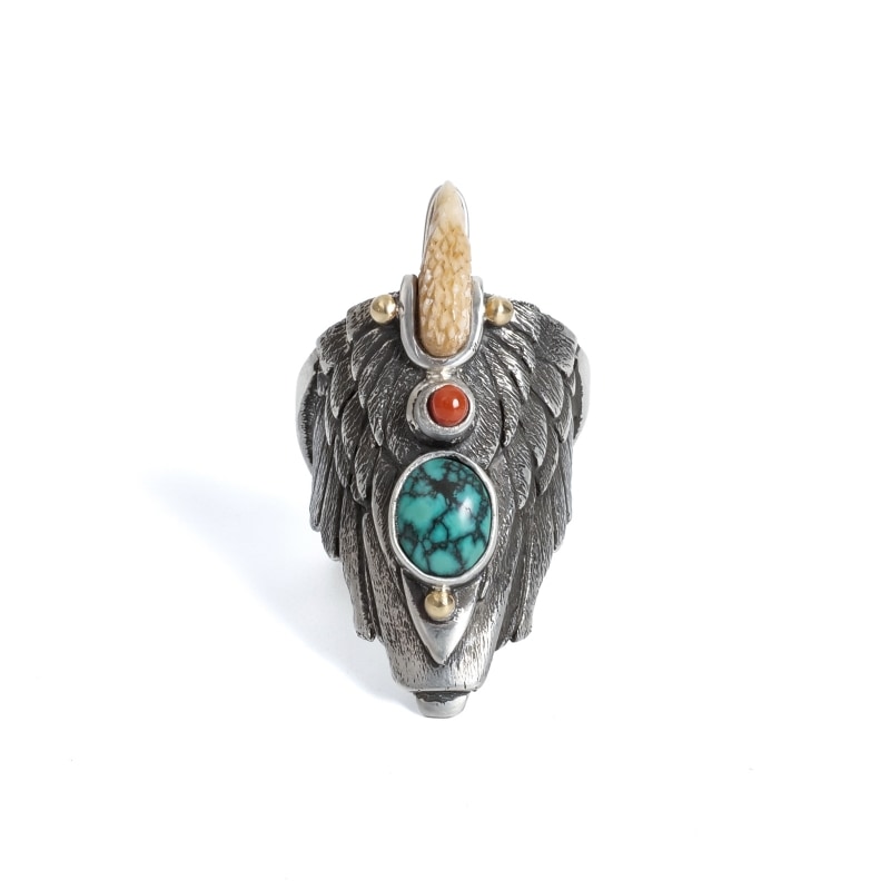 イリ出品 イーグルフック ホイール マルカン インディアンジュエリー