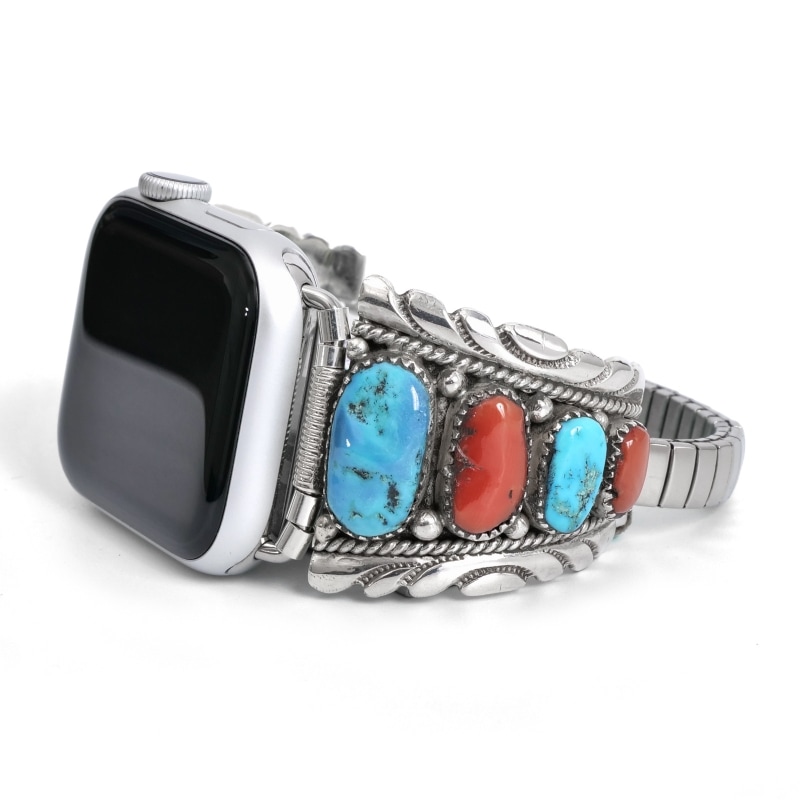 ズニ族Robert & Bernice Leekya アップルウォッチバンドS（38・40・41