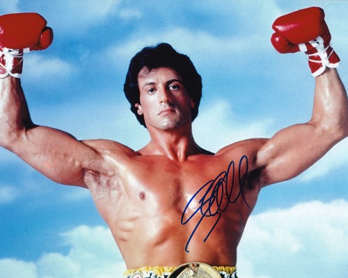 ロッキー ROCKY シルヴェスター スタローン Sylvester Stallone 直筆