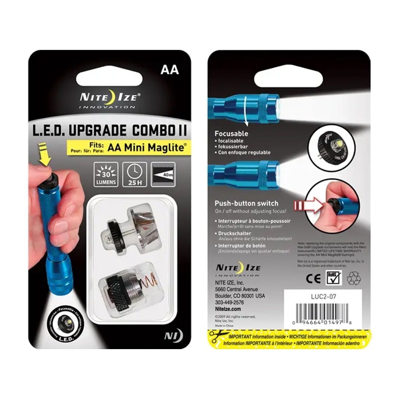 Nite Ize ナイトアイズ】L.E.D Upgrade Combo Ⅱ アップグレードコンボ