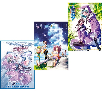 あまんちゅ！ 原作クリアポスターセットA【A3サイズ3枚組】 | MAG