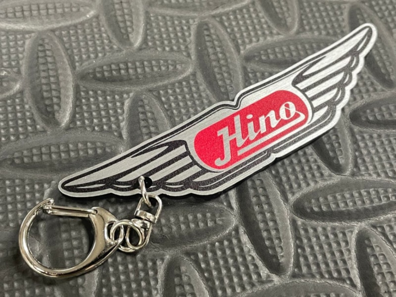 日野バスマーク型プリントキーホルダー | キーホルダー,プリント