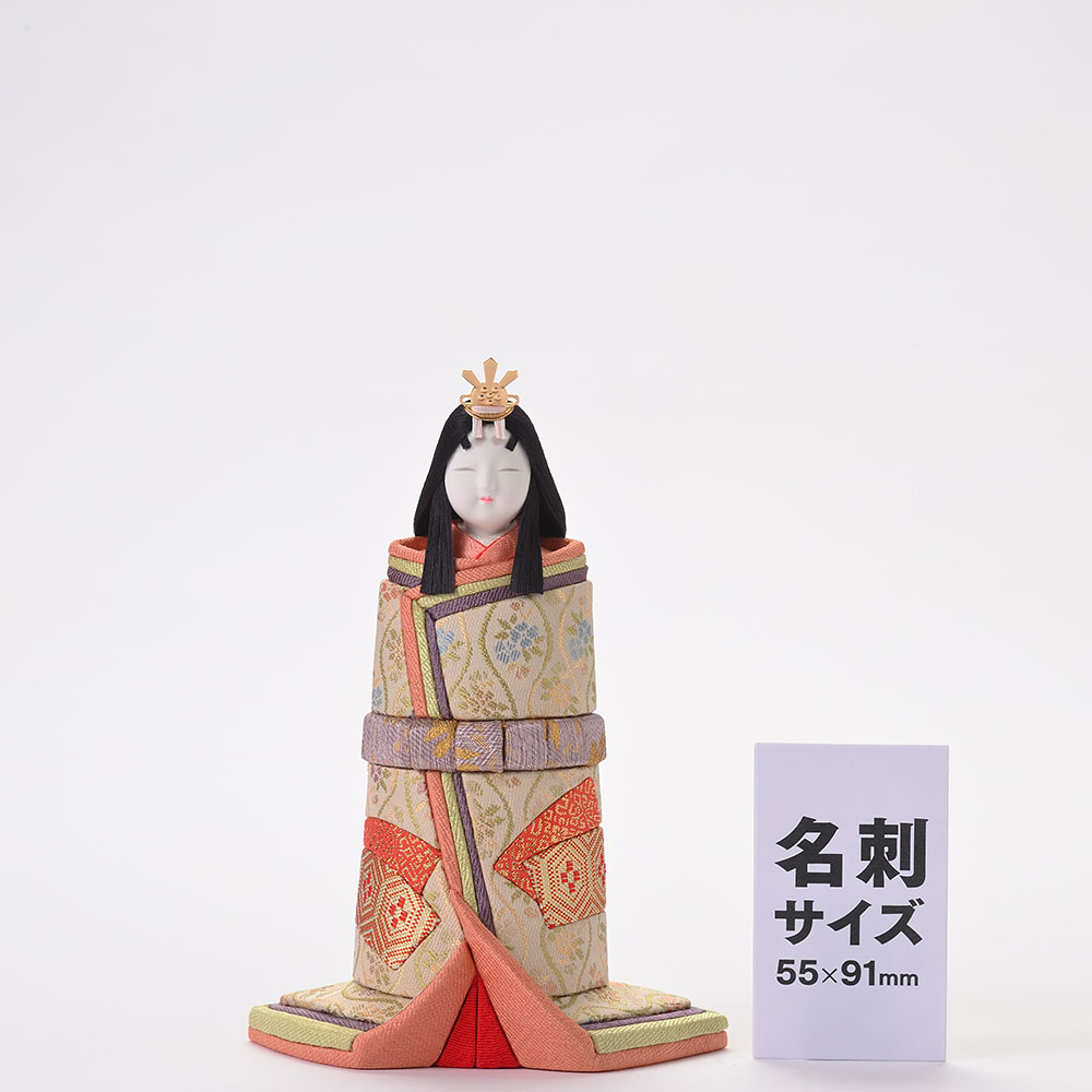 真多呂人形 | 雛人形,立雛 本金佐賀錦 扇面立雛セット | 雛人形