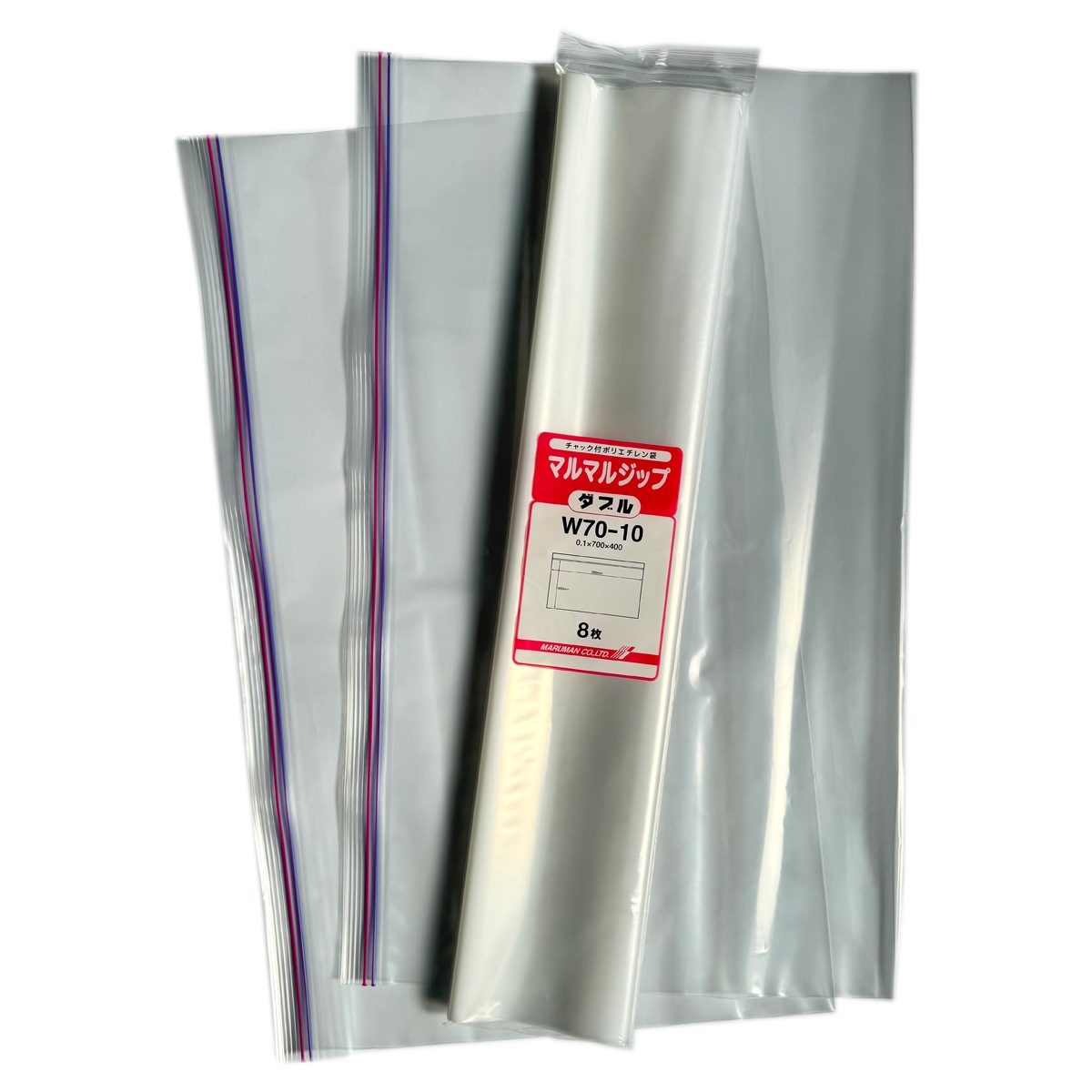 特大 厚口チャック袋 マルマルジップダブルXL-7/L30-7/W70-10/W70-10