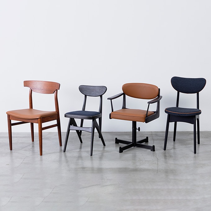 回転式チェア（MF-032）｜一点モノ家具通販のマルニファニシング