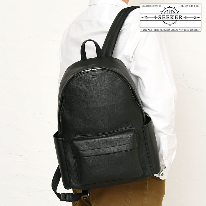 SEEKER シーカーSKB-SH11 本革 シュリンクレザー メンズ A4 a4本革