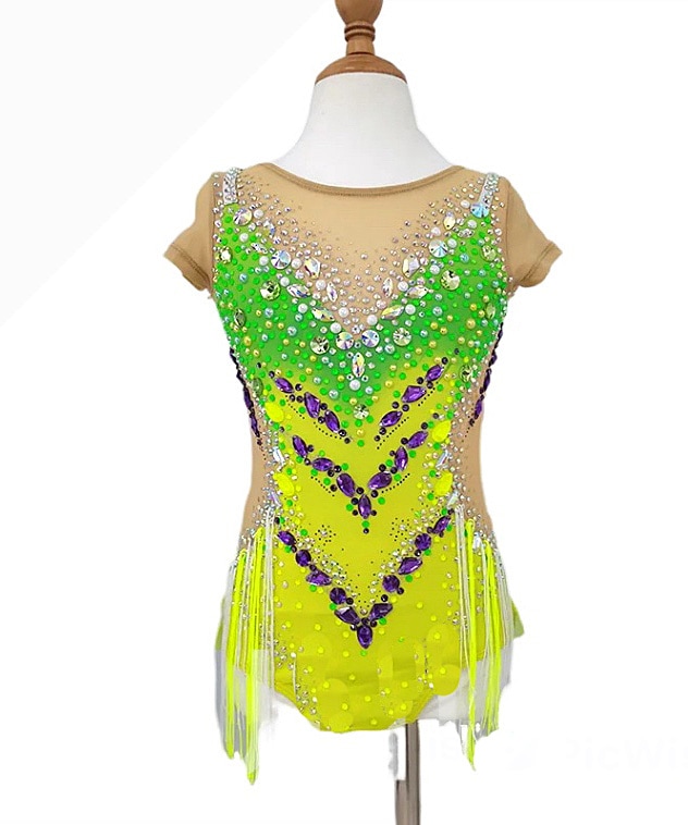 新体操レオタード RGL7182 - フィギュアスケートのコスチューム新体操