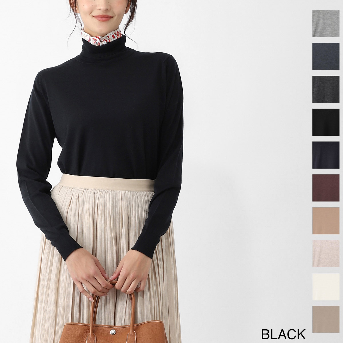 JOHN SMEDLEY ジョンスメドレー タートルネックセーター/CATKIN