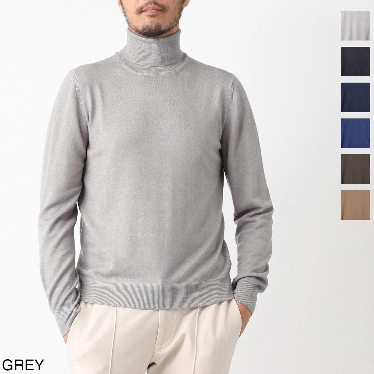 Gran Sasso グランサッソ タートルネックニット/CICLISTA M/L VINTAGE