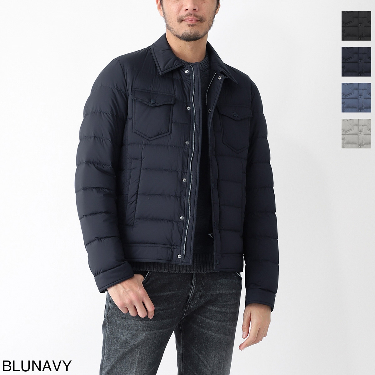 HERNO ヘルノ ダウンジャケット/LEGEND LA DENIM JACKET【大きいサイズ