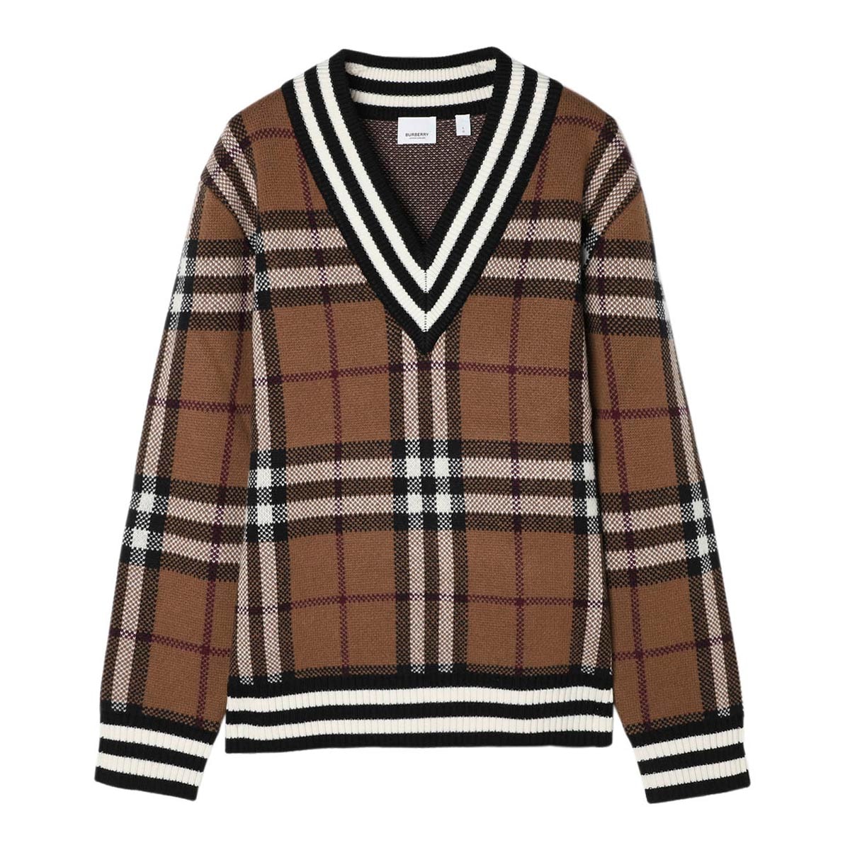 アウトレット】BURBERRY バーバリー Vネックニット メンズ | メンズ