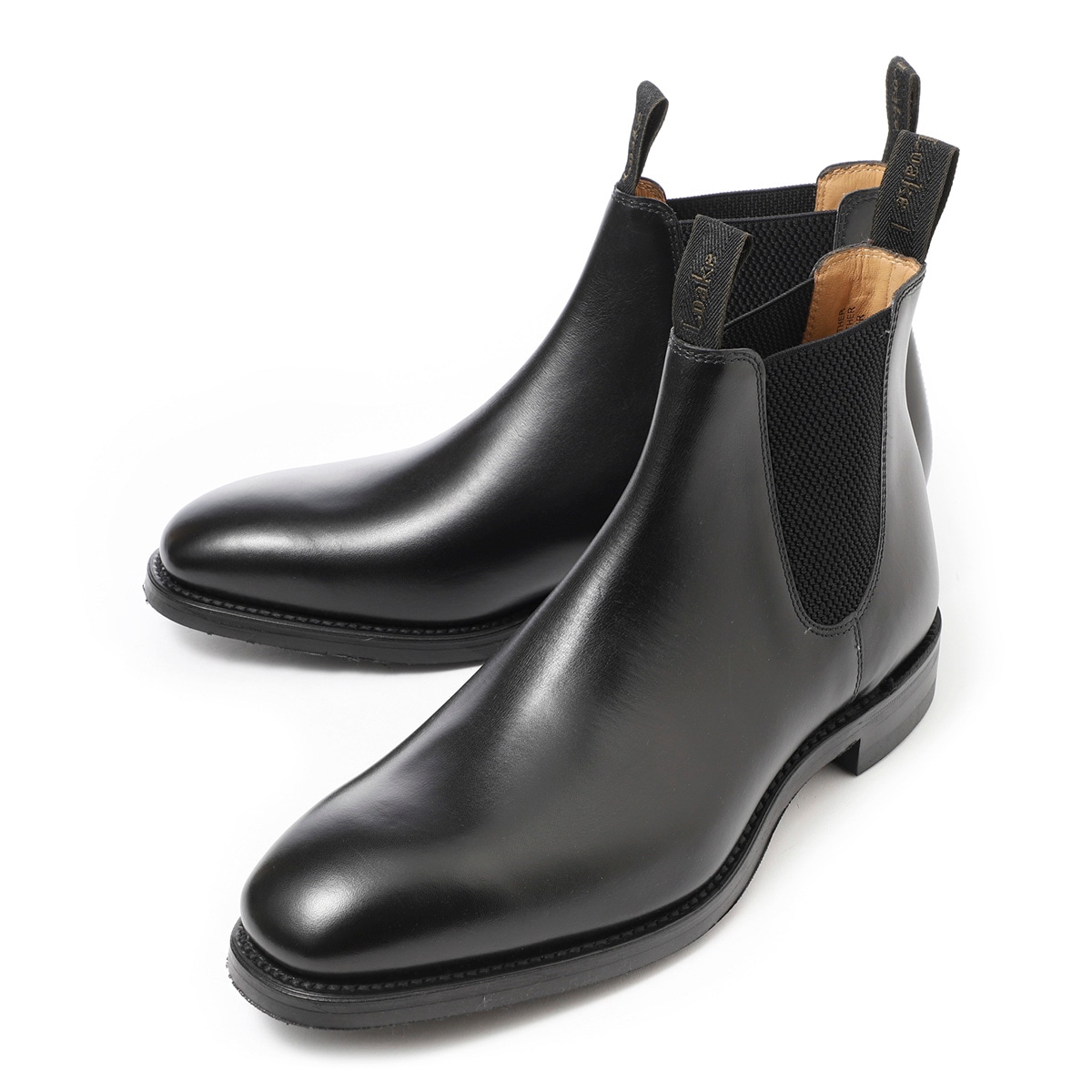 Loake ローク チェルシーブーツ/CHATSWORTH BR Gフィット ラスト