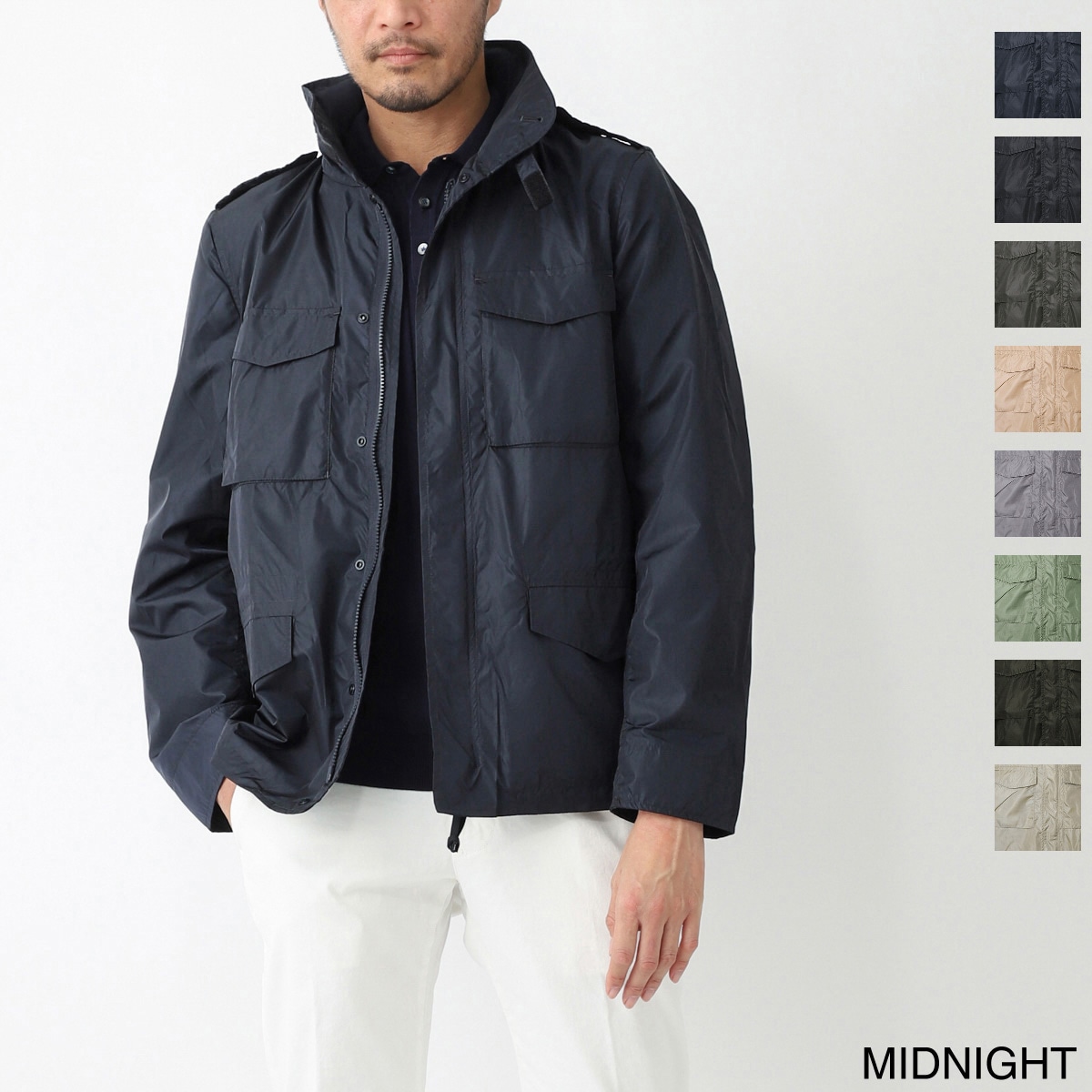 ASPESI アスペジ フィールドジャケット/パッカブルナイロンブルゾン