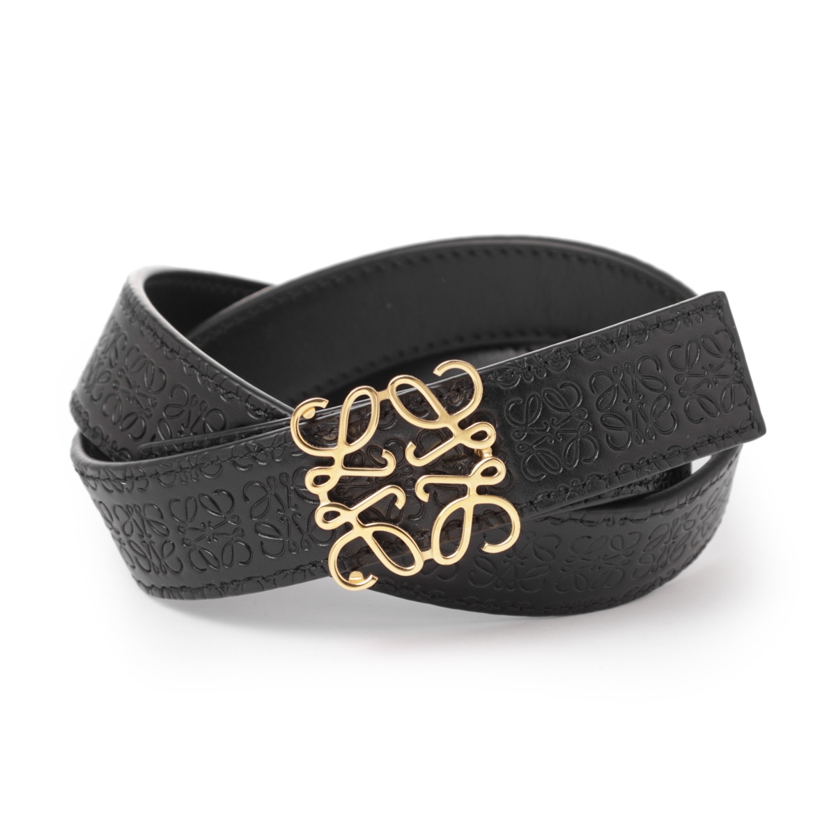 LOEWE ロエベ リバーシブルベルト/Reversible Repeat belt in silk
