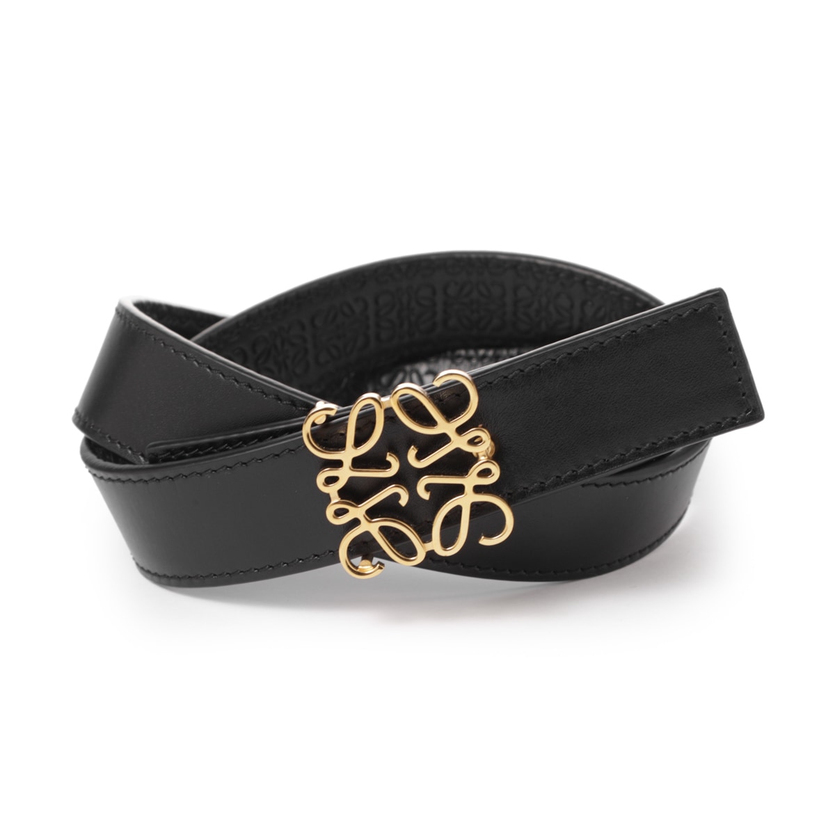 LOEWE ロエベ リバーシブルベルト/Reversible Repeat belt in silk