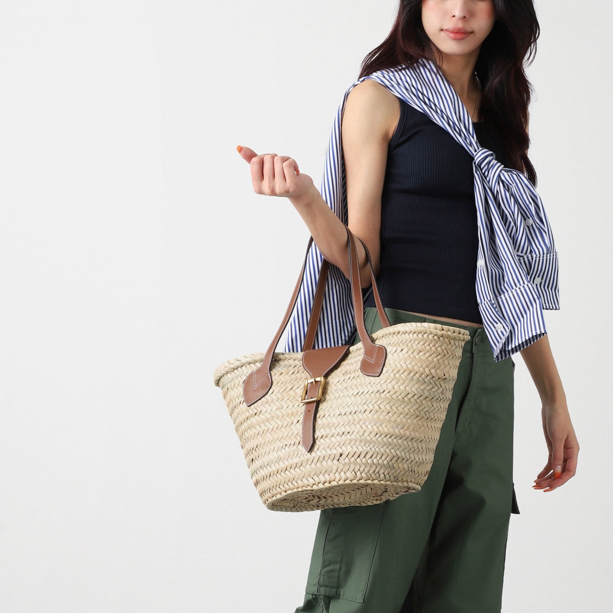 アウトレット】J&M DAVIDSON ジェイ&エム デヴィッドソン バスケット