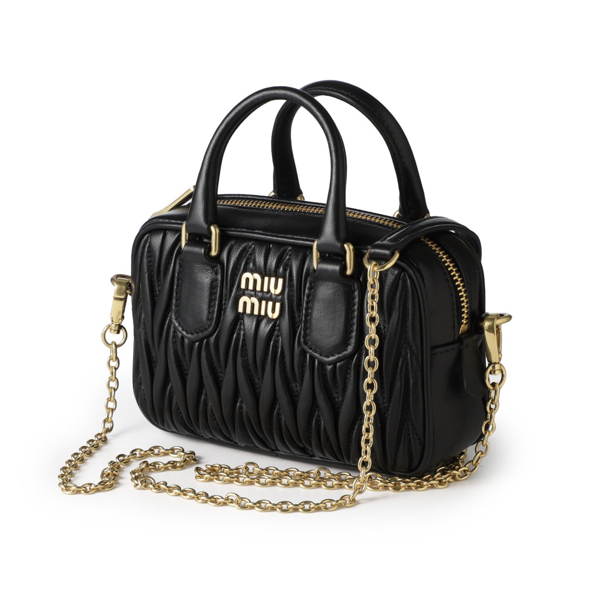 miu miu ミュウミュウ ハンドバッグ 2WAY/ショルダーバッグ/ARCADIE