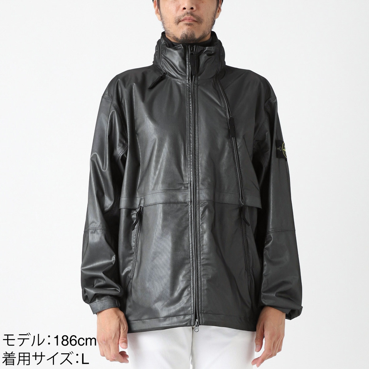 STONE ISLAND ストーンアイランド 中綿入り ジップアップ ブルゾン