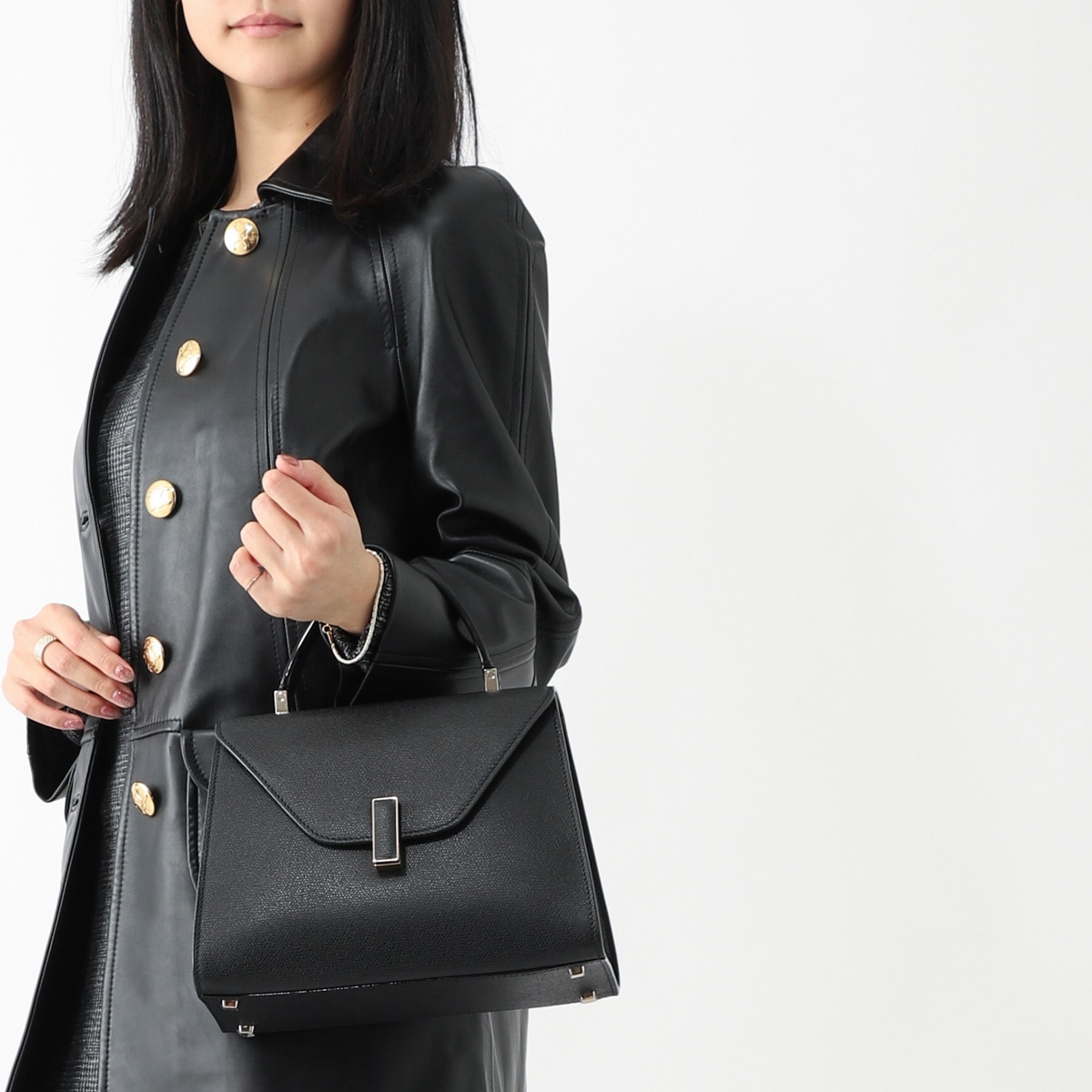 アウトレット】Valextra ヴァレクストラ ハンドバッグ 2WAY/ショルダー