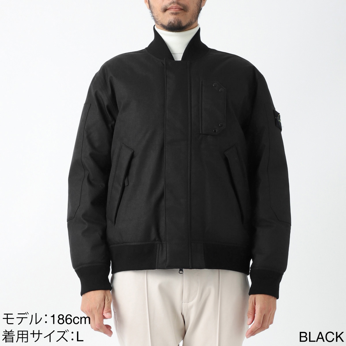 アウトレット】【ラスト1点】STONE ISLAND ストーンアイランド ダウン