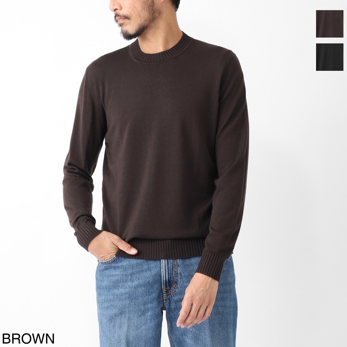 FILIPPO DE LAURENTIIS フィリッポ デ ローレンティス クルーネック