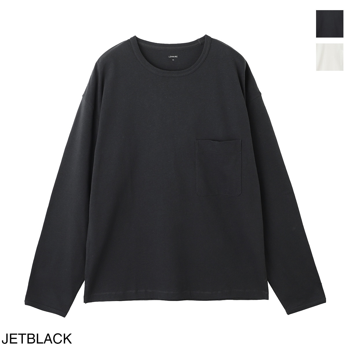 LEMAIRE ルメール クルーネック 長袖Tシャツ/BOXY LS T-SHIRT メンズ