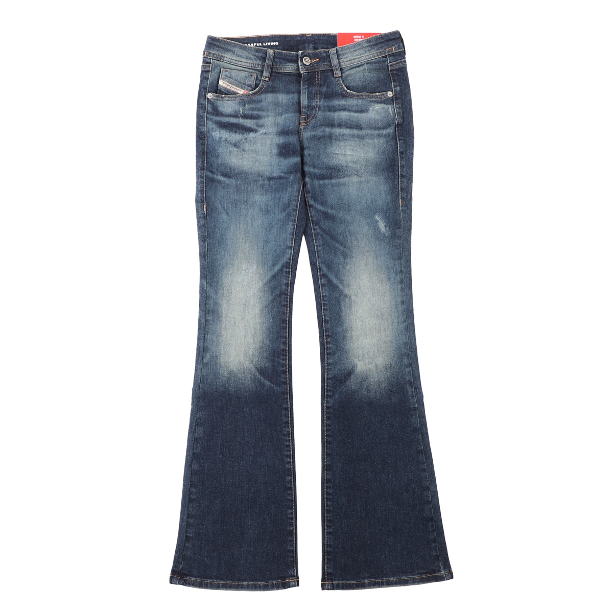 DIESEL ディーゼル ジップフライジーンズ/フレアジーンズ KIDS キッズ