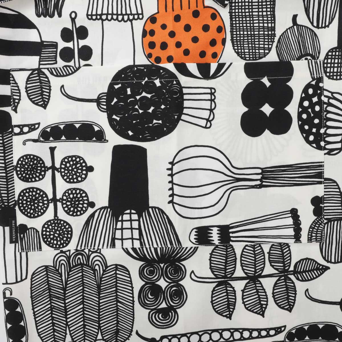 ネコポス対応(2点まで)』marimekko マリメッコ エプロン/PUUTARHURIN