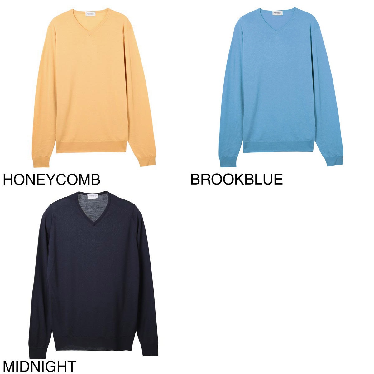 JOHN SMEDLEY ジョンスメドレー Vネック ニット/SHIPTON エクストラ