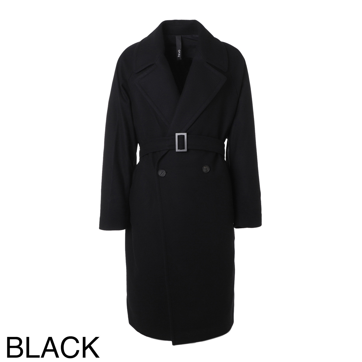 HEVO イーヴォ ダブルブレストコート/ベルテッドコート/BRINDISI