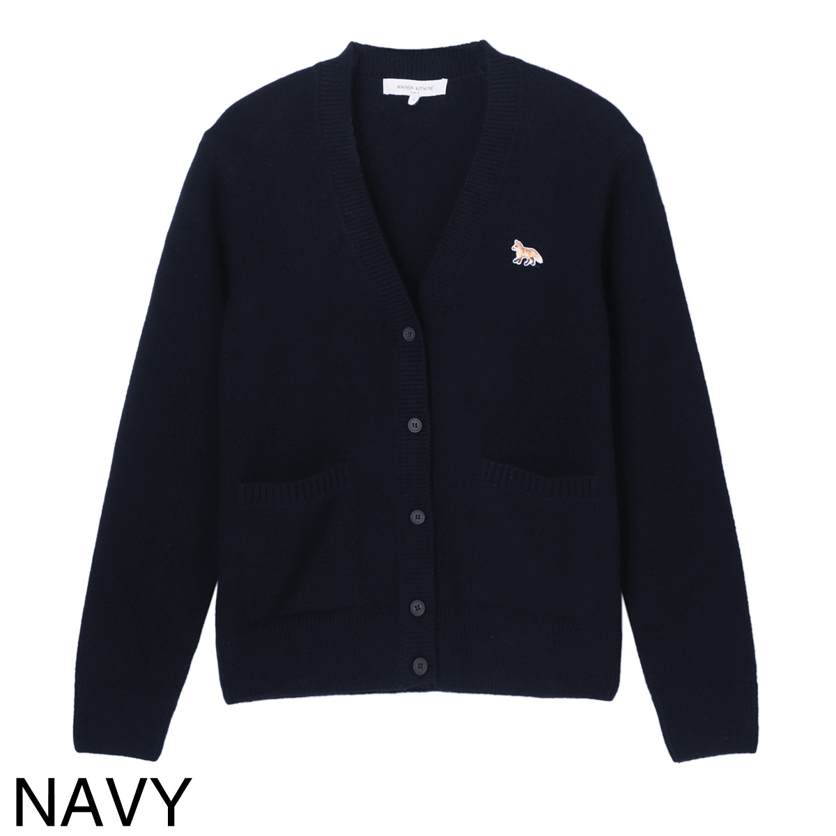 2万円均一】MAISON KITSUNE メゾンキツネ Vネック カーディガン/BABY