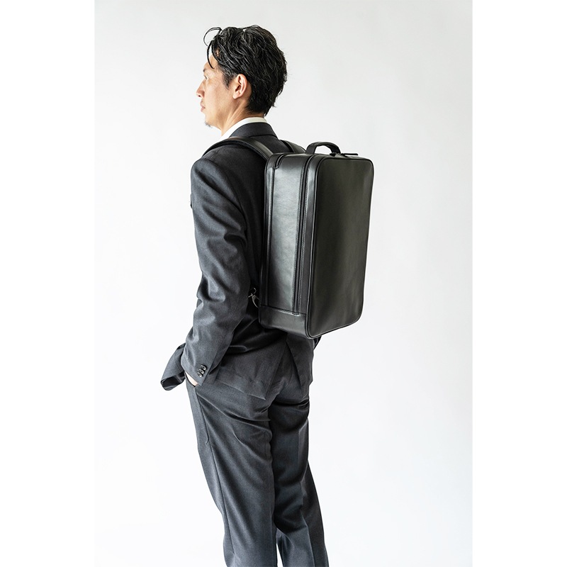 レザービジネスリュック ショルダー 3WAY 16インチ メンズ PARKER