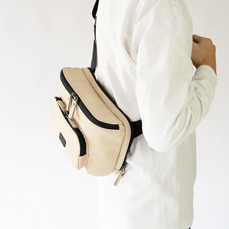 ボディバッグ ショルダーポーチ 8.3インチタブレット LUCAS BEIGE