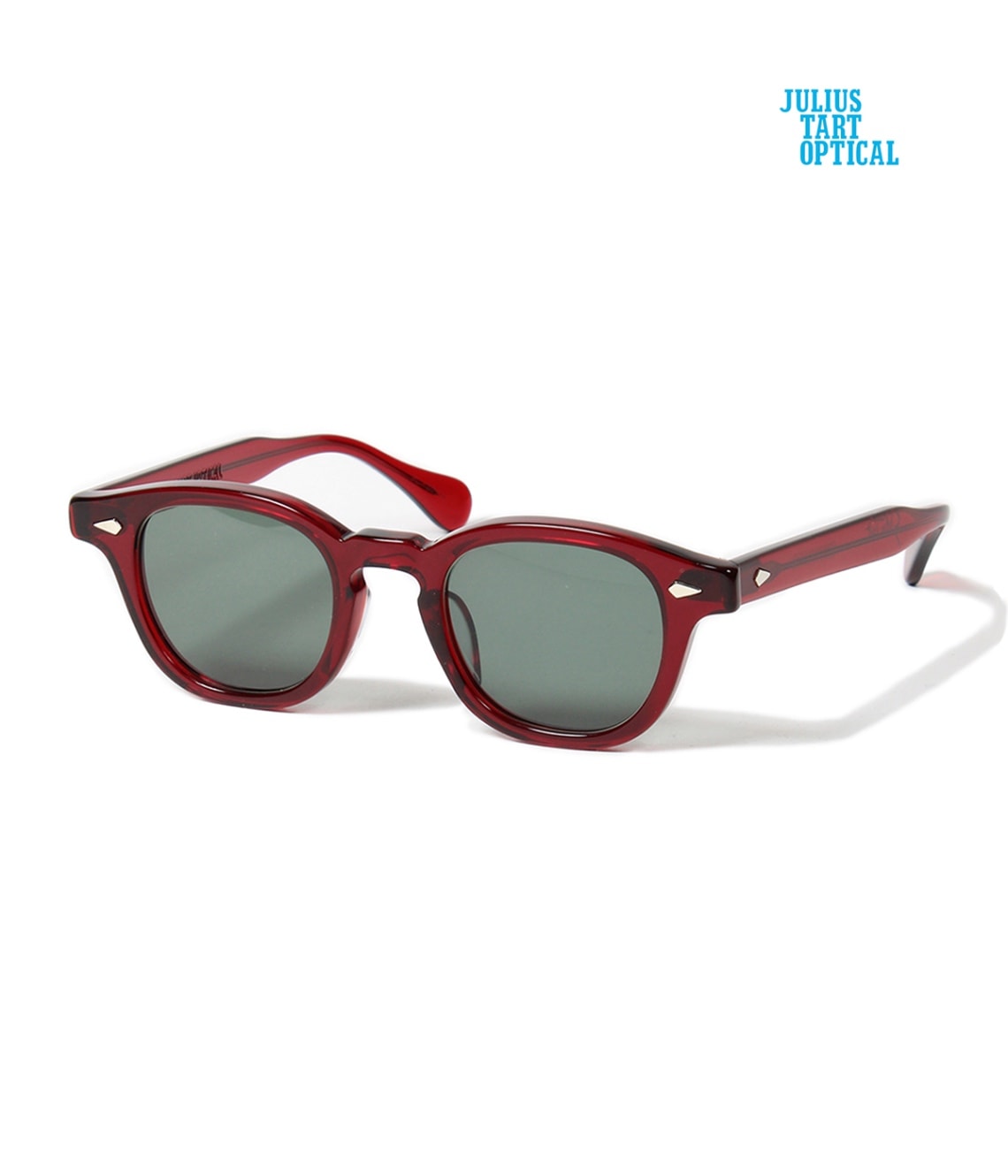 JULIUS TART OPTICAL / GLASSES - AR46【BURGUNDY】｜WACKO MARIA