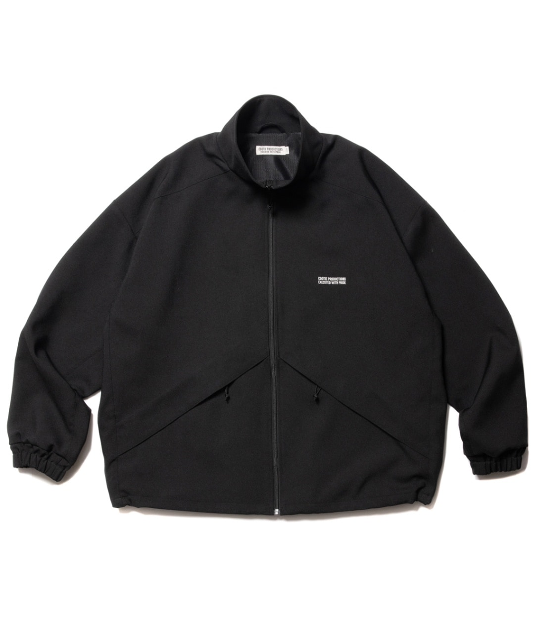 Polyester OX Raza Track Jacket【BLACK】｜COOTIE PRODUCTIONS