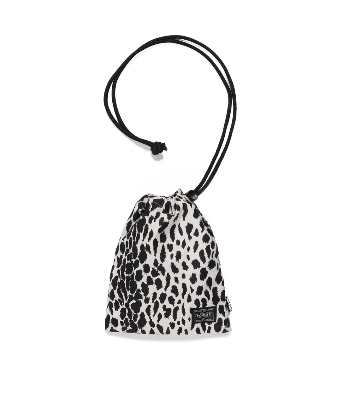 PORTER / LEOPARD SHOULDER POUCH (TYPE-2)【WHITE】｜WACKO MARIA