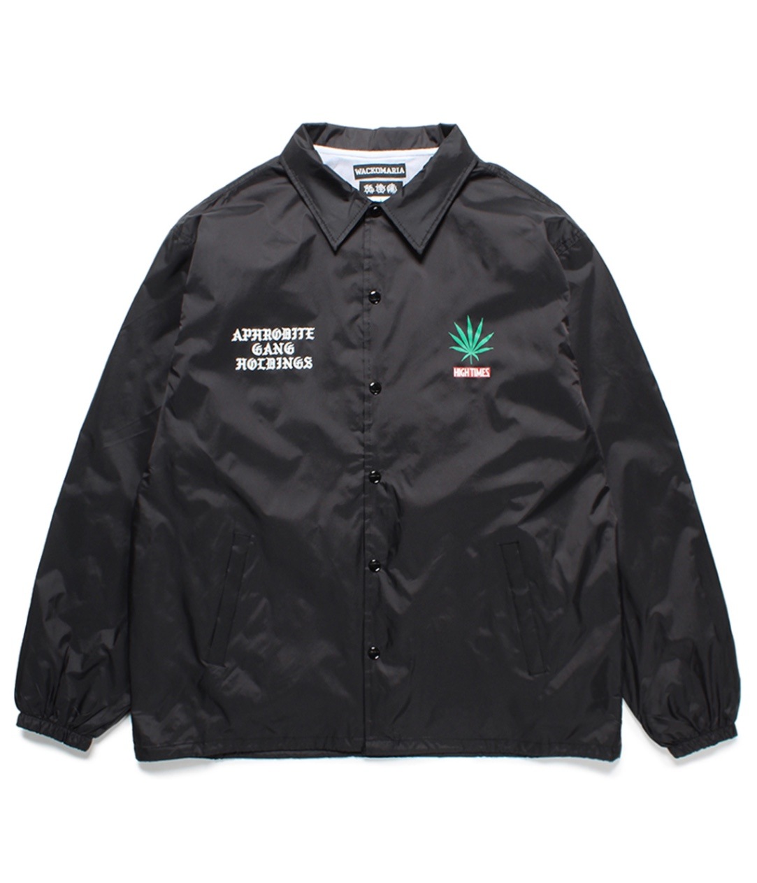 舐達麻 / HIGH TIMES / COACH JACKET【BLACK】｜WACKO MARIA｜MELTING