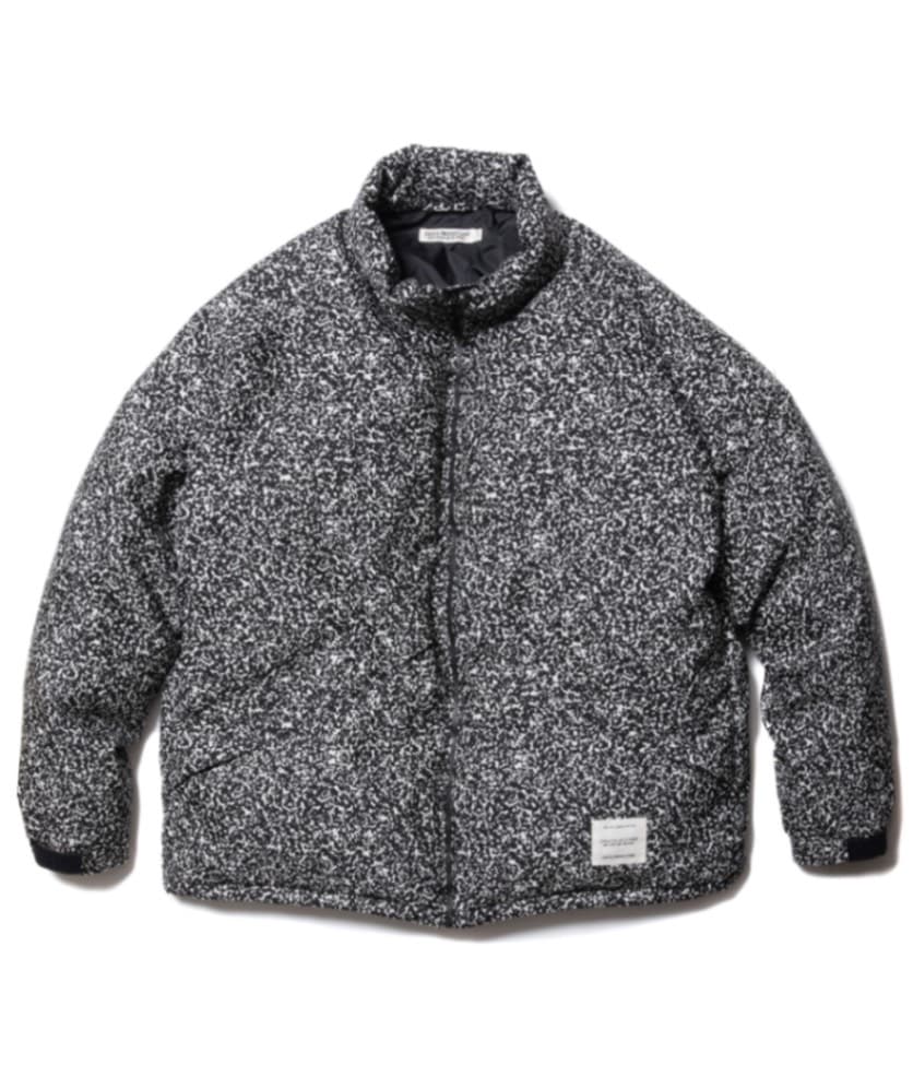 T/W Jacquard Down Jacket【BLACK】｜COOTIE PRODUCTIONS®︎｜MELTING