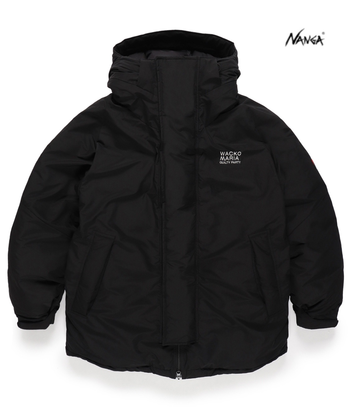 NANGA / MOUNTAIN BELAY COAT (TYPE-1)【BLACK】｜WACKO MARIA