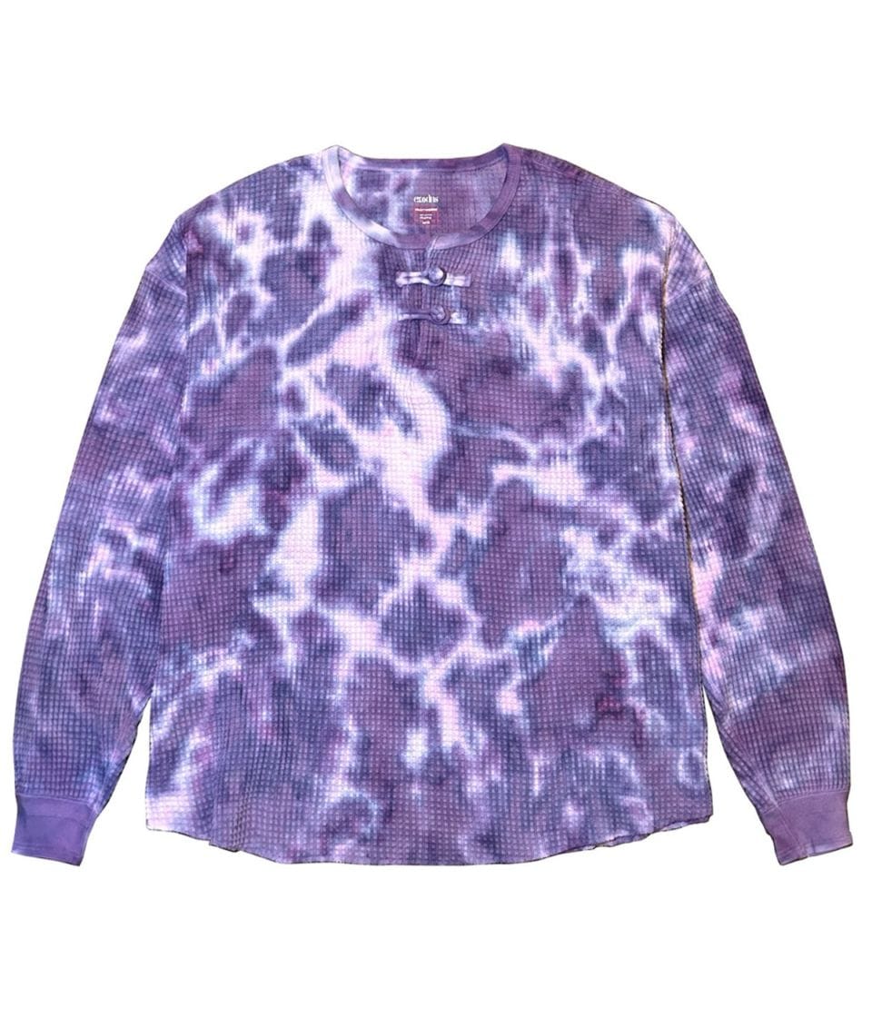 ORIENTAL HENRY NECK SHIRT【TIE DYE】｜exodus brand｜MELTING POT
